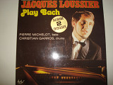 JACQUES LOUSSIER- Play Bach 1979 2LP France Jazz Classical Contemporary Jazz