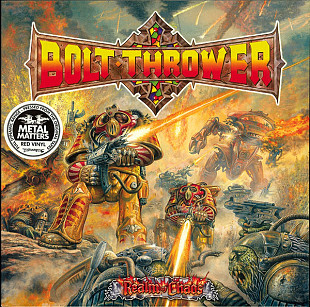BOLT THROWER – Realm Of Chaos - Red Vinyl '1989/RE Earache UK - NEW