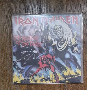 Iron Maiden – The Number Of The Beast LP 12", произв. Europe