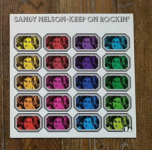 Sandy Nelson – Keep On Rockin' LP 12", произв. Germany