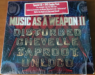 Фірмовий CD - Music As A Weapon II '2004 (Disturbed/Chevelle/Taproot/Ünloco..)