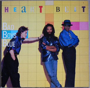 Bad Boys Blue – Heartbeat (Mega Records – MRLP 3040, Scandinavia) NM-/NM-