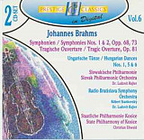 Johannes Brahms ‎– Symphonies Nos. 1 & 2, Opp. 68, 73 / Tragic Overture, Op. 81 / Hungarian Dances,