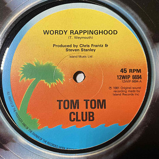 Вінілова платівка Tom Tom Club - Wordy Rappinghood 12"