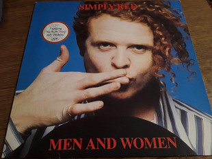Simply Red "Men And Woman" 1987 г. (Made in Germany, Nm)