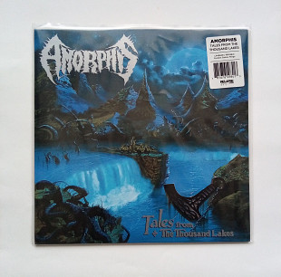 AMORPHIS "Tales from the Thousand Lakes" (2023 Relapse Records) ROYAL BLUE/BABY BLUE GALAXY MERGE VI