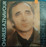 Винтажная виниловвая пластинка Charles Aznavour Du Lässt Dich Geh'n