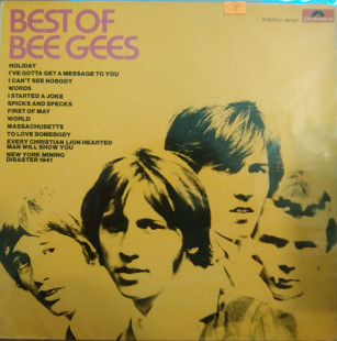 Винтажная виниловвая пластинка Bee Gees Best of Bee Gees