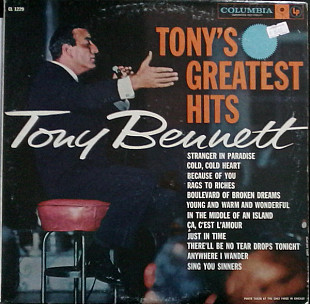 Вінілова платівка Tony Bennett - Tony's Greatest Hits