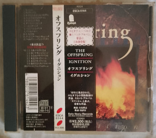 CD The Offspring – Ignition (1995, Epitaph ESCA 6144, OBI, Matrix DPA-2529 1, Japan)