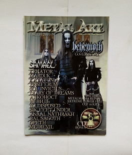 METAL ART MAGAZINE №2 (3)/2007 (Behemoth cover) + CD compilation