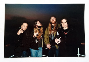HYPOCRISY “Virus“ (2006) Band photo with Peter Tägtgren autograph