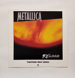 METALLICA “Reload” (1997 Vertigo Records) Original promotional poster flat