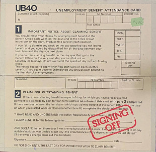 UB40 – «Signing Off» LP + 12", Maxi-Single