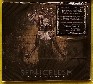 SEPTICFLESH "A Fallen Temple" (2014 Season of Mist) CD DIGIPACK factory sealed