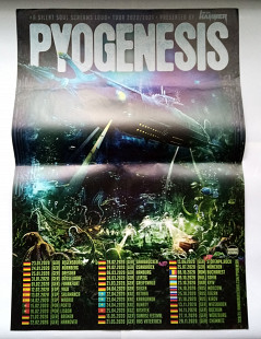 PYOGENESIS “A Silent Soul Screams Loud” A1 Poster