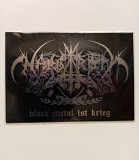 NARGAROTH “Black Metal ist Krieg” Magnet