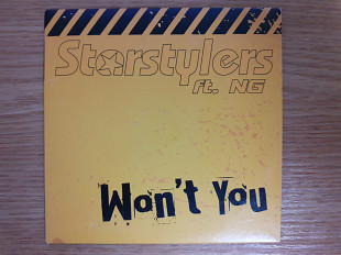 Компакт диск фирменный CD Starstylers Ft. NG – Won't You (House)