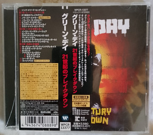 CD Green Day ‎– 21st Century Breakdown (2009, Reprise Rec WPCR-13377, OBI, Sticker, Matr WPCR-13377