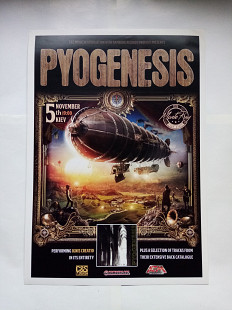 PYOGENESIS “A Kingdom to Disappear Tour 2017” A3 Poster