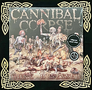 Вініл CANNIBAL CORPSE - Gore Obsessed. Black Vinyl. LP 180-220 gr