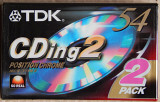 Кассета TDK CDing-2 - 54 (2 pack, 2001 год выпуска)