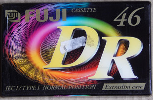 Кассета FUJI DR-46 (2001 год выпуска)