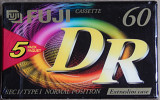 Кассеты FUJI DR-60 (5 pack, 2001 год выпуска)