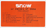 Snow – 12 Inches Of Snow ( Informer )