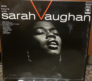 Платівка Sarah Vaughan – After Hours With Sarah Vaughan.