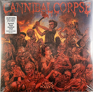 Cannibal Corpse - Chaos Horrific (2023) Limited, Burned Flesh Marbled vinyl