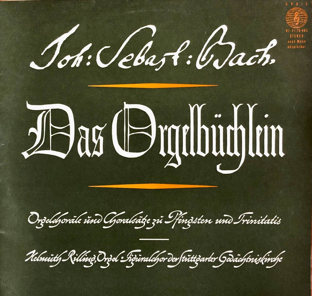 Joh Sebast Bach, Helmuth Rilling, Figuralchor Der Stuttgarter