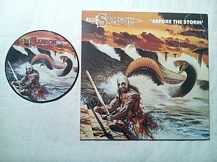 Samson 82 Germany + Single Pictures Vinyl Nm