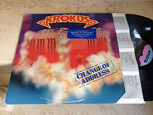 Krokus ‎– Change Of Address ( USA ) LP