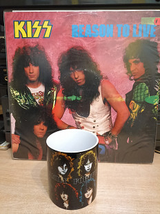 Чашка з зображенняv групи KISS