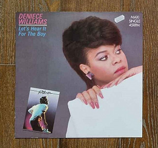 Deniece Williams – Let's Hear It For The Boy MS 12" 45 RPM, произв. Europe