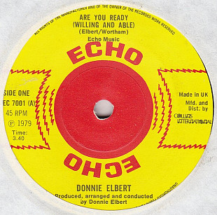 Donnie Elbert - Are You Ready (Willing And Able) 1979 England 1 7 EX-/ Generic