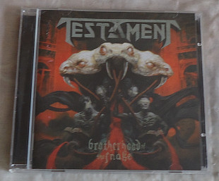 Компакт-диск Testament - Brotherhood Of The Snake