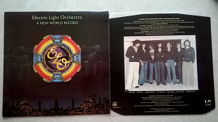 ELECTRIC LIGHT ORCHESTRA A NEW WORLD RECORD ( JET UAG 30017 A4U/B2U ) 1976 ENGL