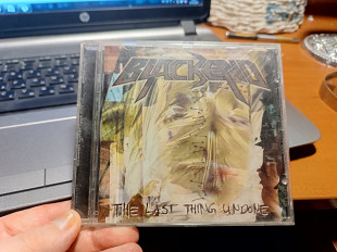 Фирменный CD группы Blackend "The Last Thing Undone"