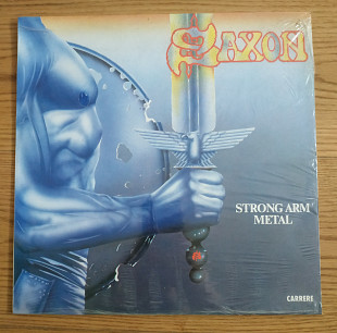 Saxon Strong Arm Metal France first press lp vinyl sealed