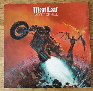 Meat Loaf Bat out of Hell UK press lp vinyl