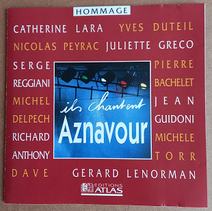 CD compilation "Ils chantent Aznavour", France, 1998 год