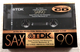 Аудіокасета TDK SA-X 90 Type II HIGH Position cassette