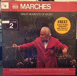 ARTHUR FIEDLER AND THE BOSTON POPS ORCHERSTRA «Great Moment Of Music - Marches» ℗1980