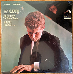 BEETHOVEN/MOZART/VAN CLIBURN «"Les Adieux" Sonata · Sonata In C, K. 330» ℗1966