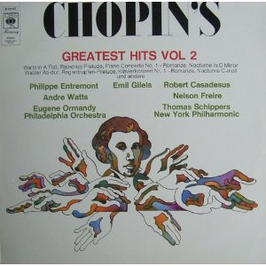CHOPIN/EUGENE ORMANDY/PHILADELPHIA ORCHESTRA «Chopin's Greatest Hits Vol. 2» ℗1974