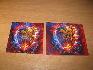 JUDAS PRIEST - Invincible Shield (2024 Sony Records) CD + SIGNED ART CARD