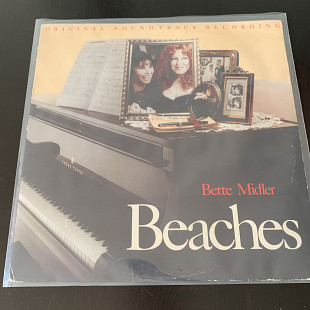 Bette Midler – Beaches (Original Soundtrack Recording)(Very Good Plus (VG+) 1988 Atlantic – 81933-1
