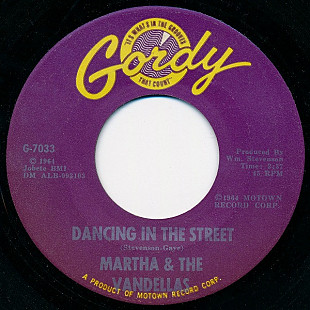 Martha & The Vandellas ‎– Dancing In The Street